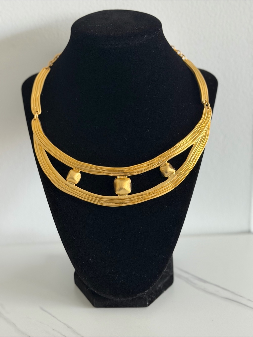 DOLCE VITA PARIS Gold Statement Necklace - Women Jewelry